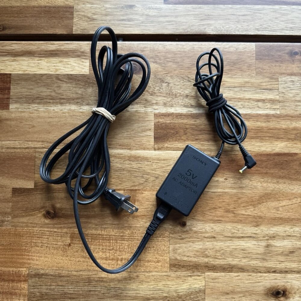 OEM Authentic SONY PSP-100 PSP AC Adapter Charger Cord‎ PSP Official Y2K Retro